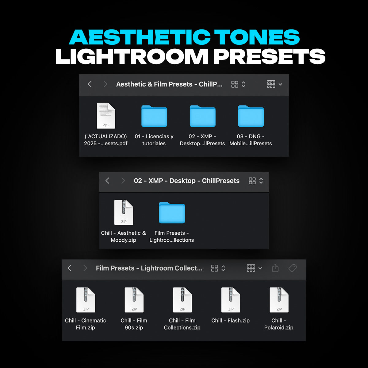 Aesthetic & Film Presets - Lightroom Presets
