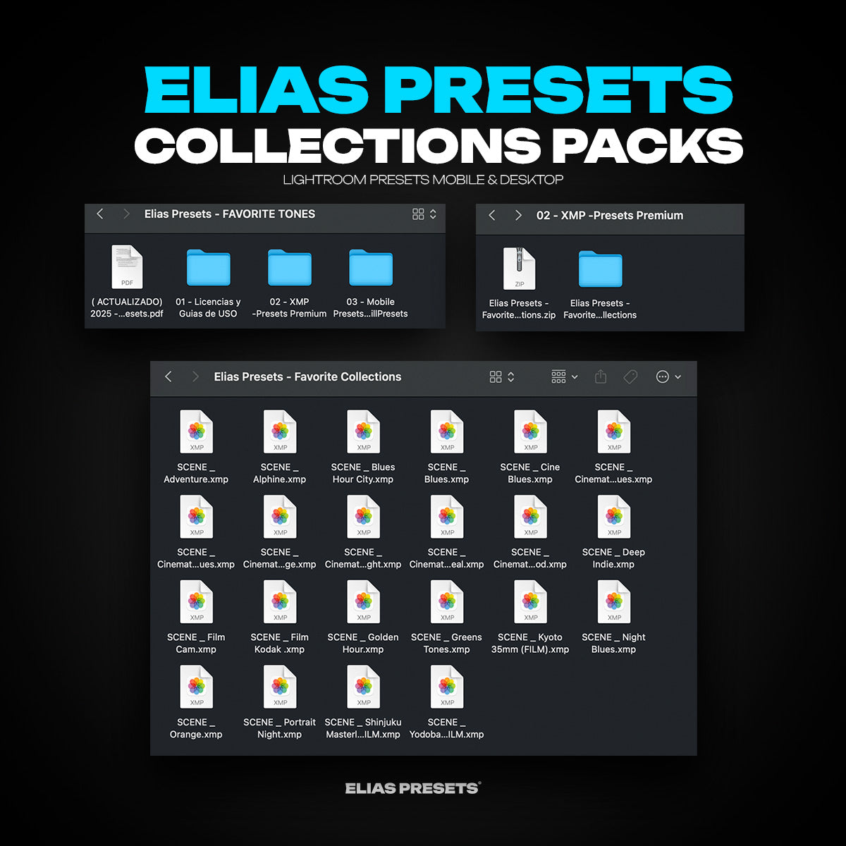 Elias Presets Pack - Lightroom Presets