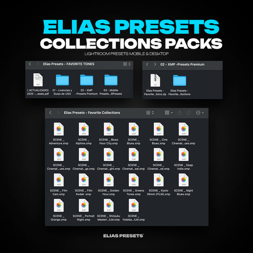 Elias Presets Pack - Lightroom Presets
