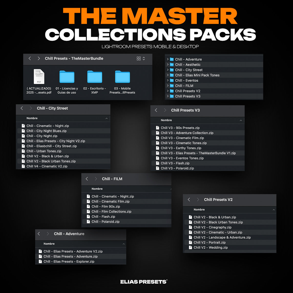 The Master Collections - Lightroom Presets